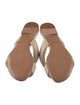 Alexandre Birman Leather Slides
