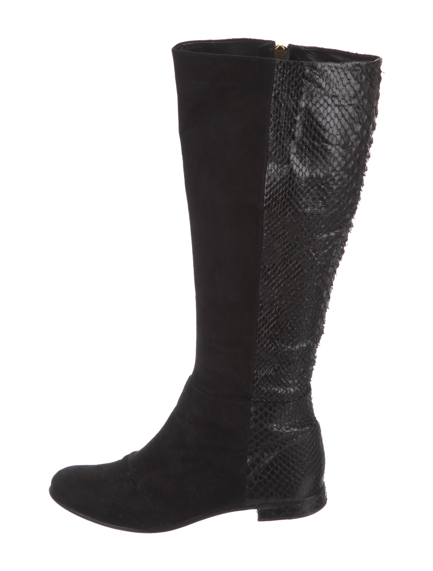 Alexandre Birman Suede Riding Boots