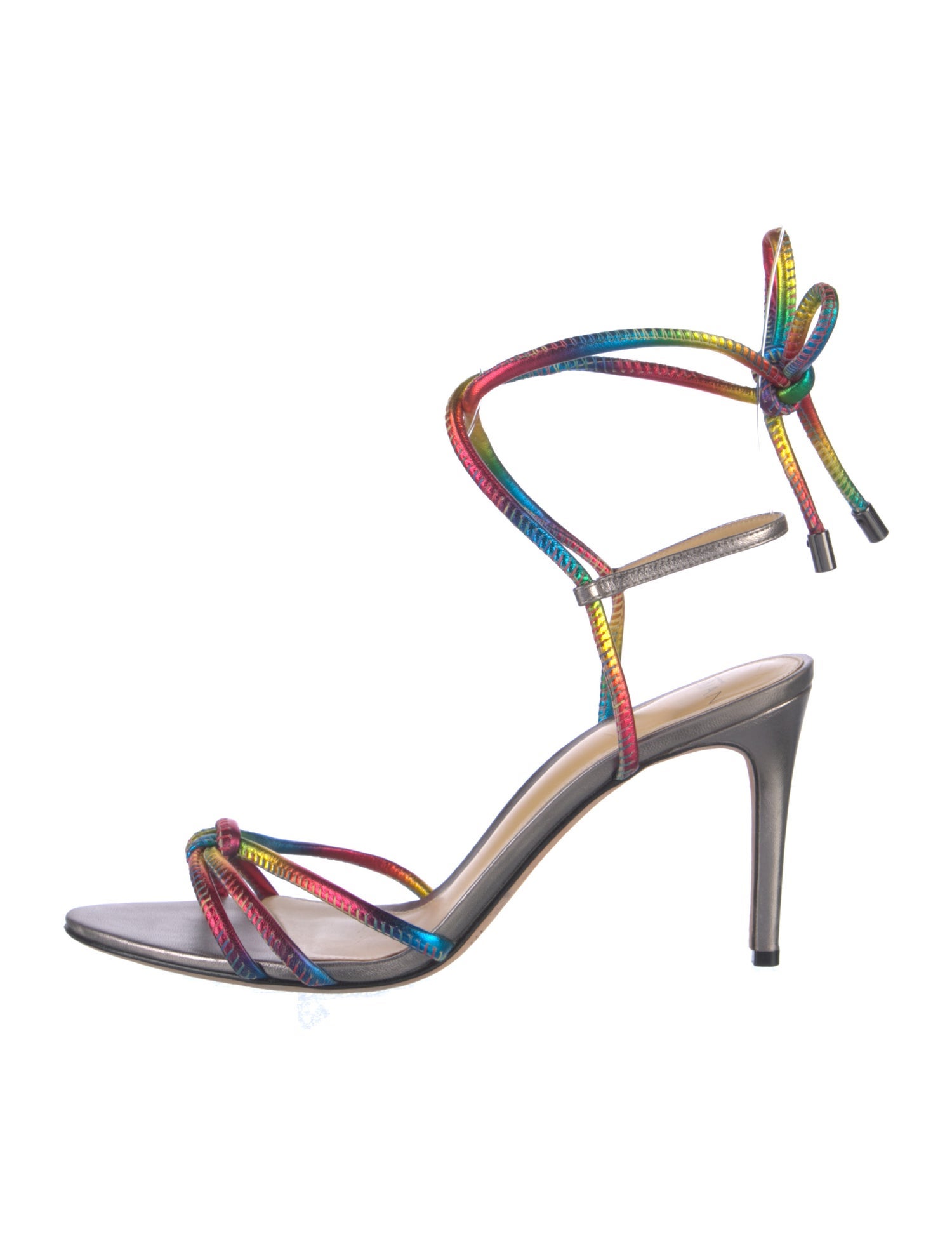 Alexandre Birman Leather Printed Sandals