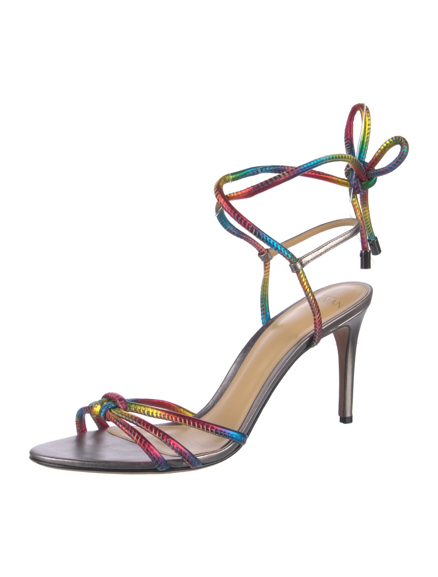 Alexandre Birman Leather Printed Sandals