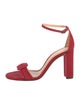 Alexandre Birman Suede D'Orsay Pumps