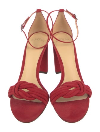 Alexandre Birman Suede D'Orsay Pumps