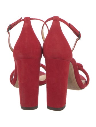 Alexandre Birman Suede D'Orsay Pumps