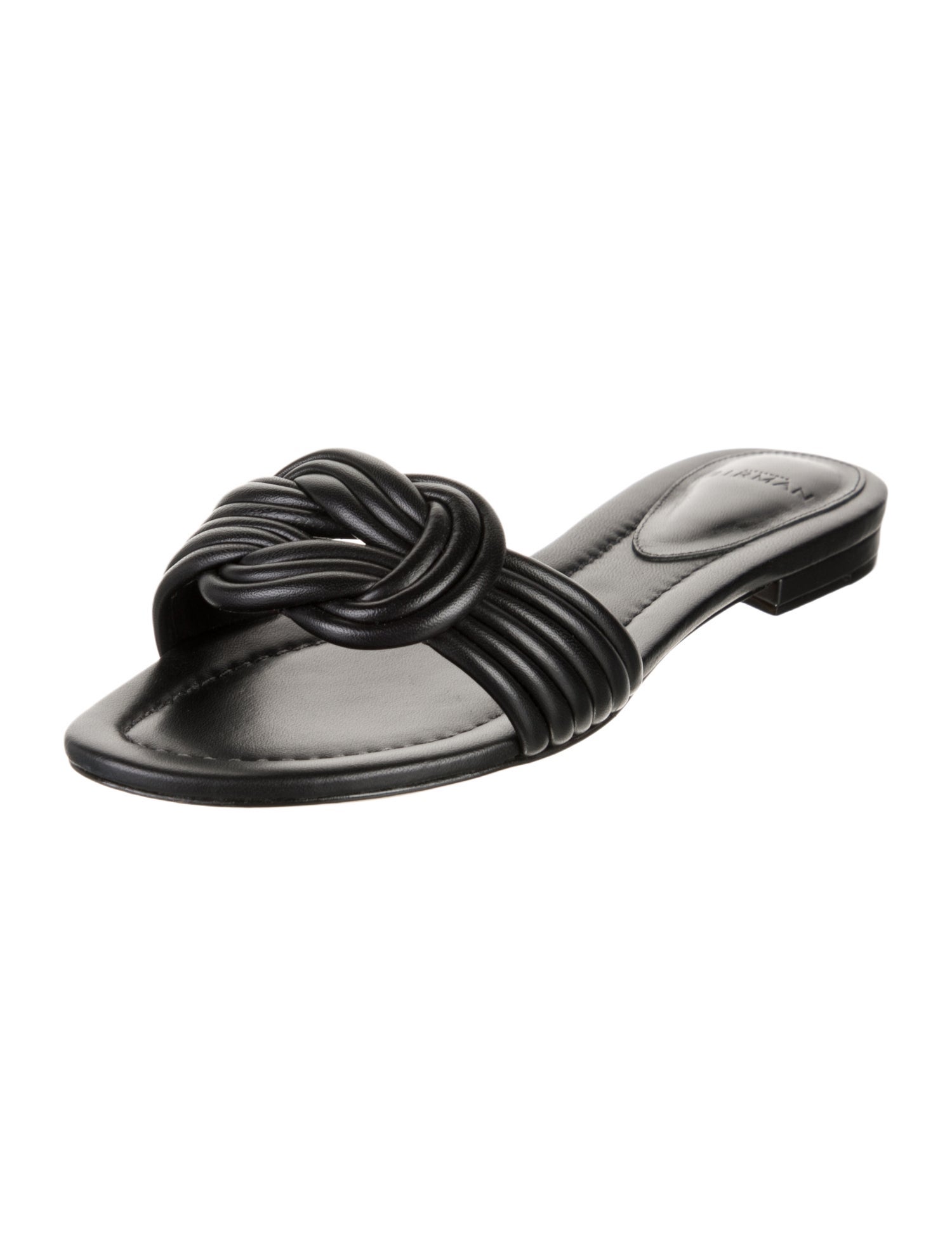 Alexandre Birman Leather Slides