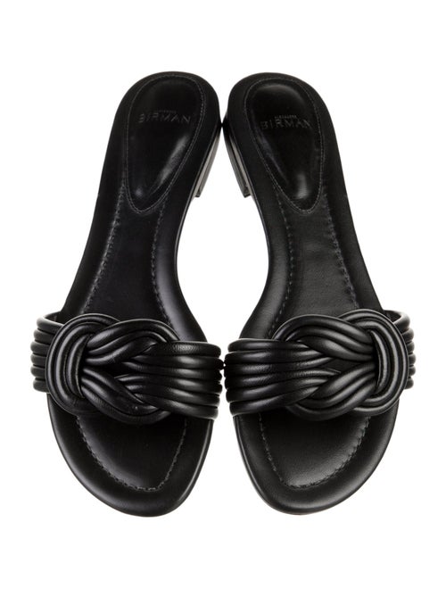 Alexandre Birman Leather Slides