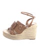 Alexandre Birman Leather Espadrilles
