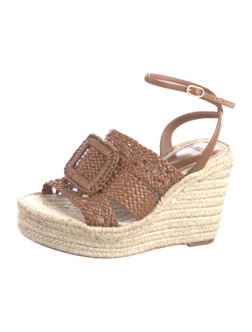 Alexandre Birman Leather Espadrilles