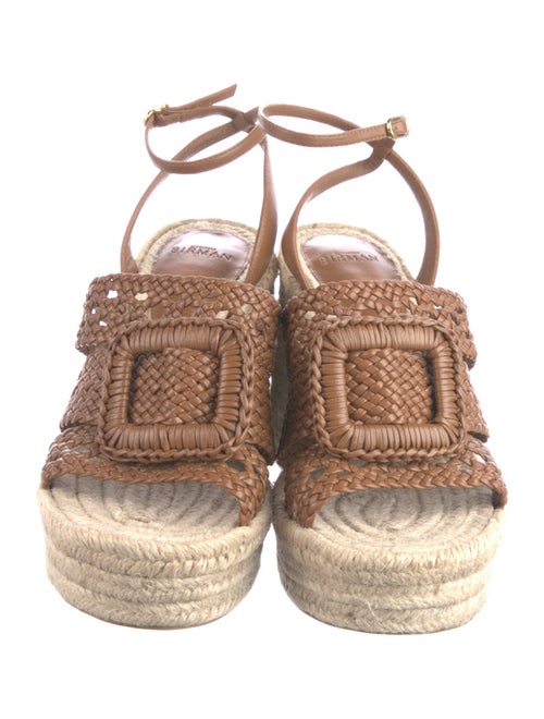 Alexandre Birman Leather Espadrilles