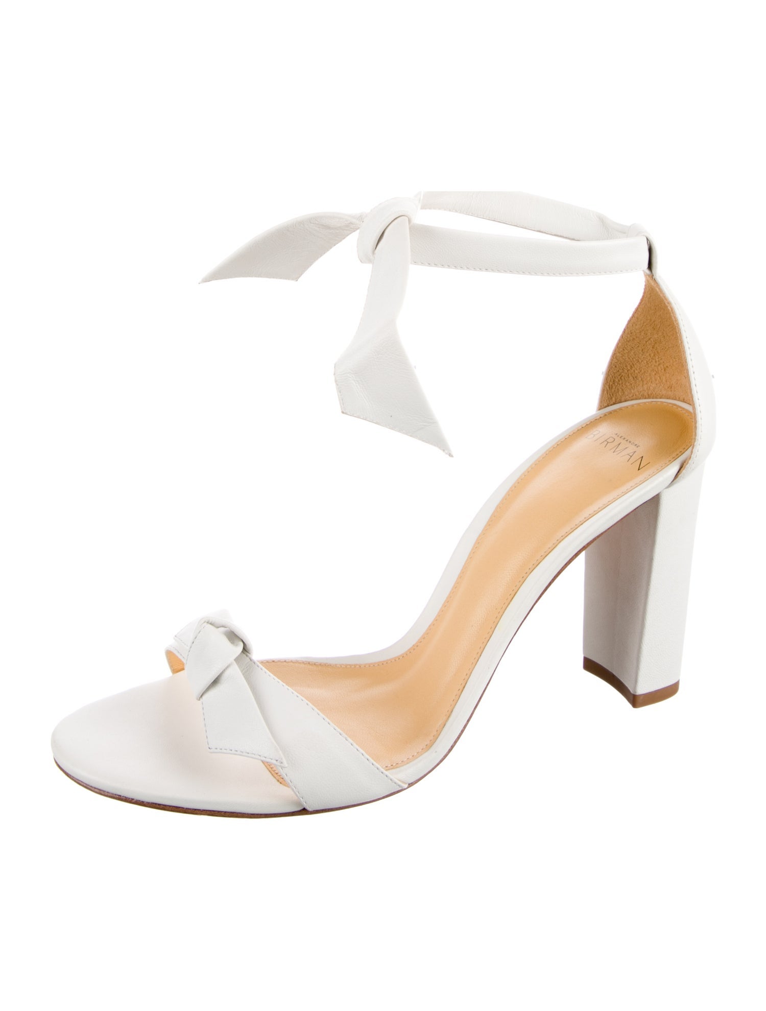 Alexandre Birman Leather Animal Print Sandals