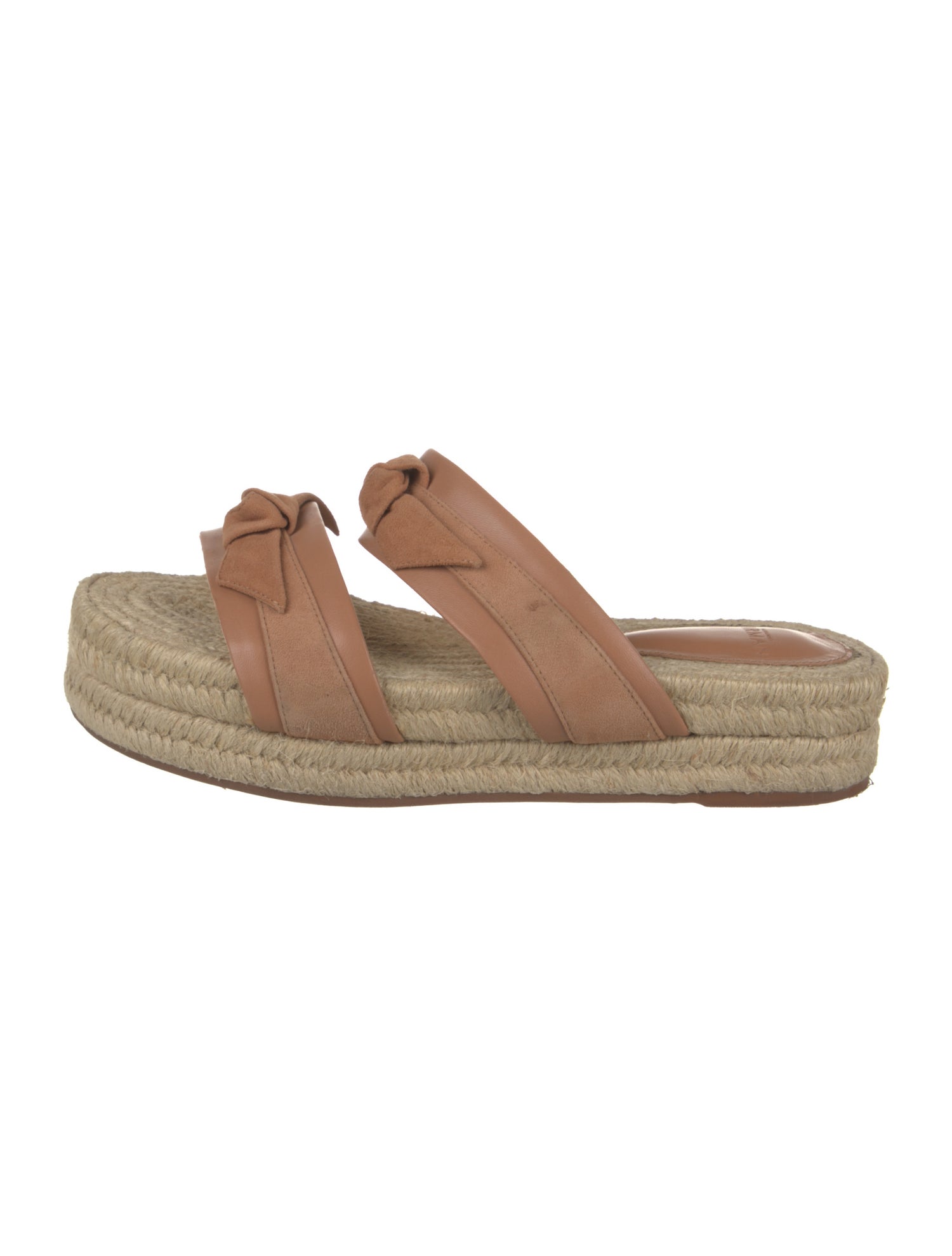 Alexandre Birman Leather Espadrilles