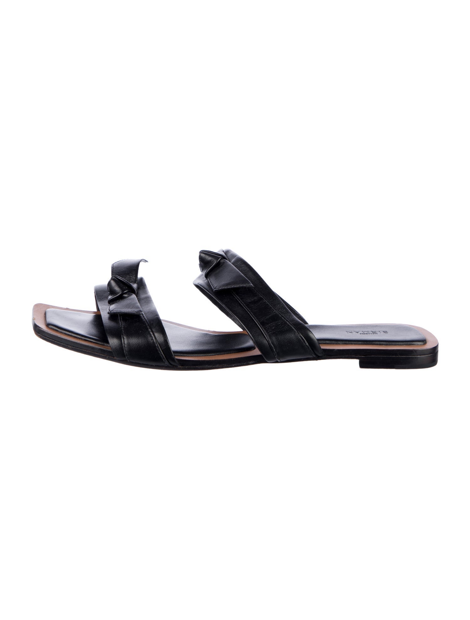 Alexandre Birman Leather Slides