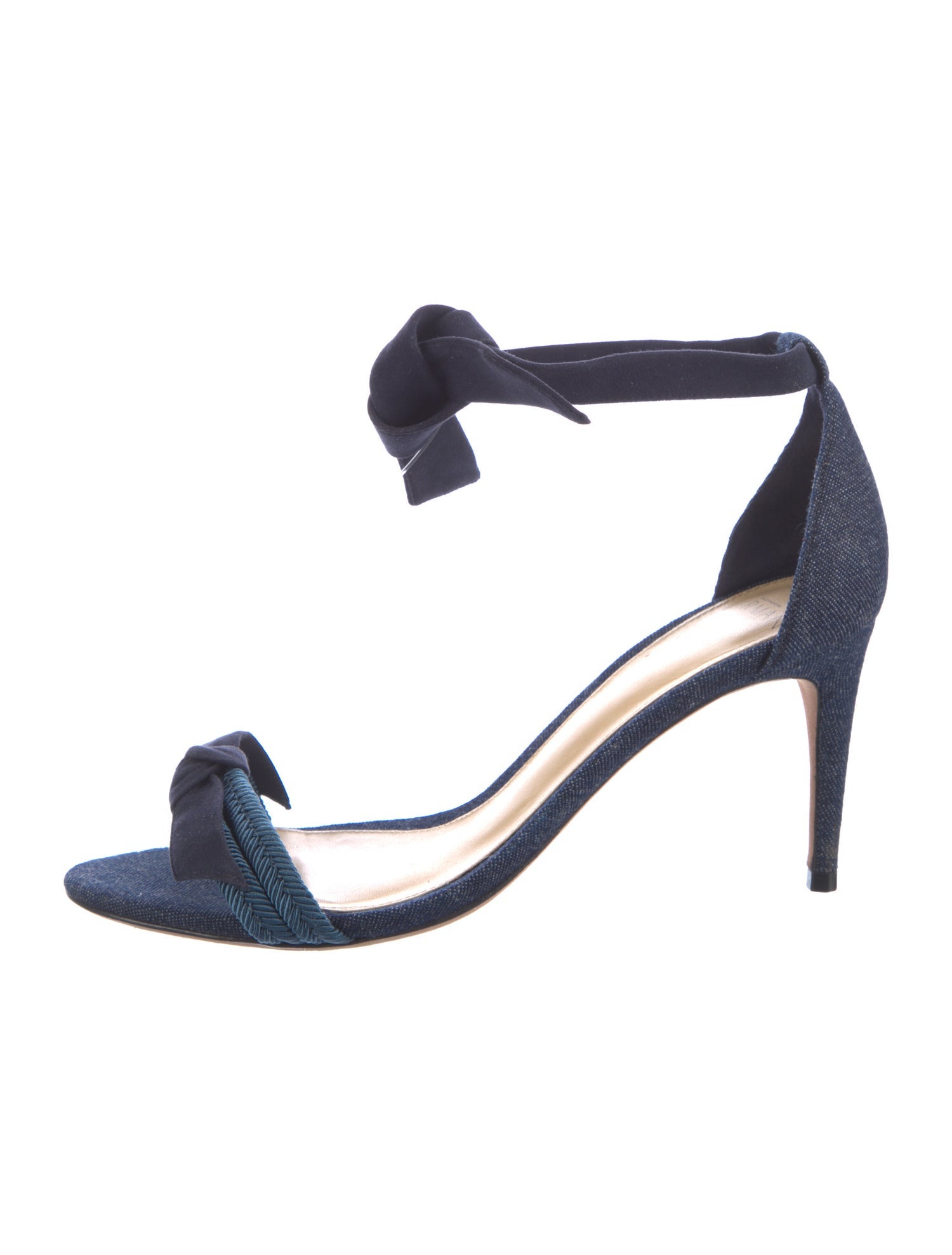 Alexandre Birman Denim Sandals