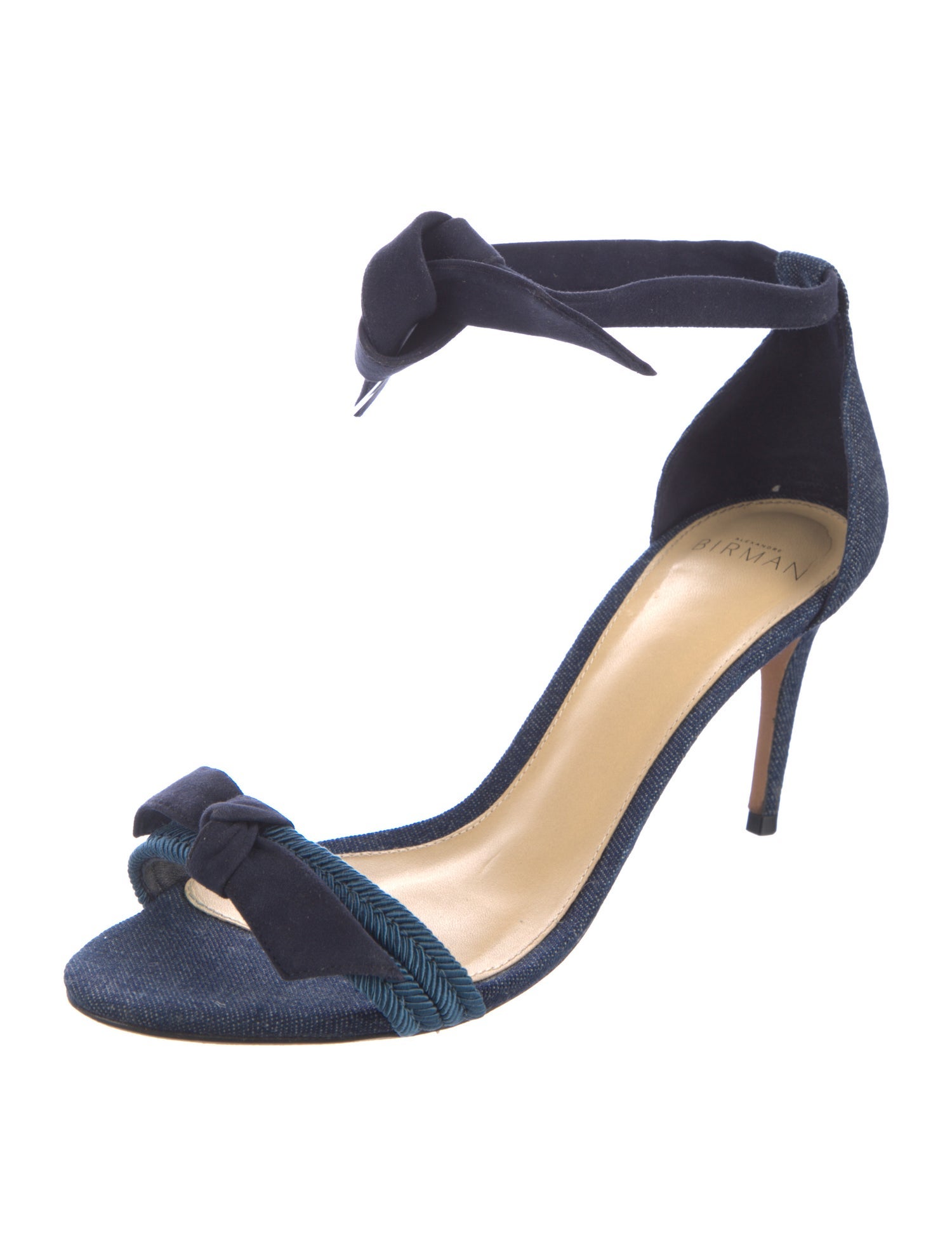 Alexandre Birman Denim Sandals