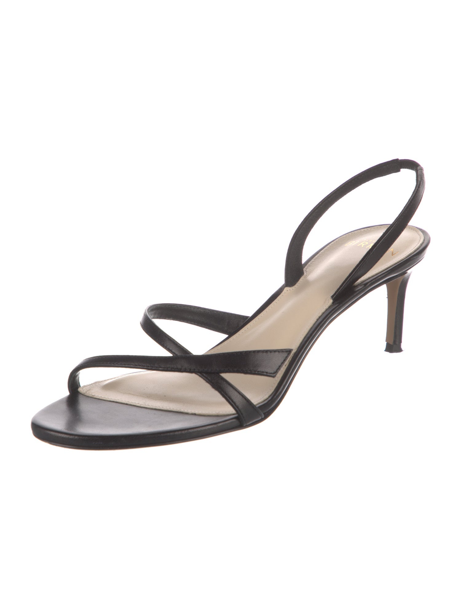 Alexandre Birman Leather Slingback Sandals