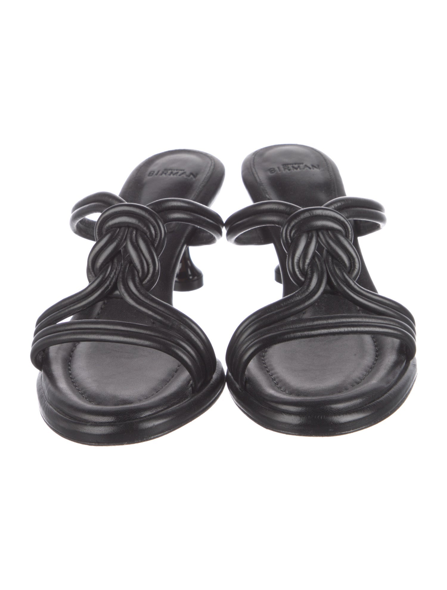 Alexandre Birman Leather Slides