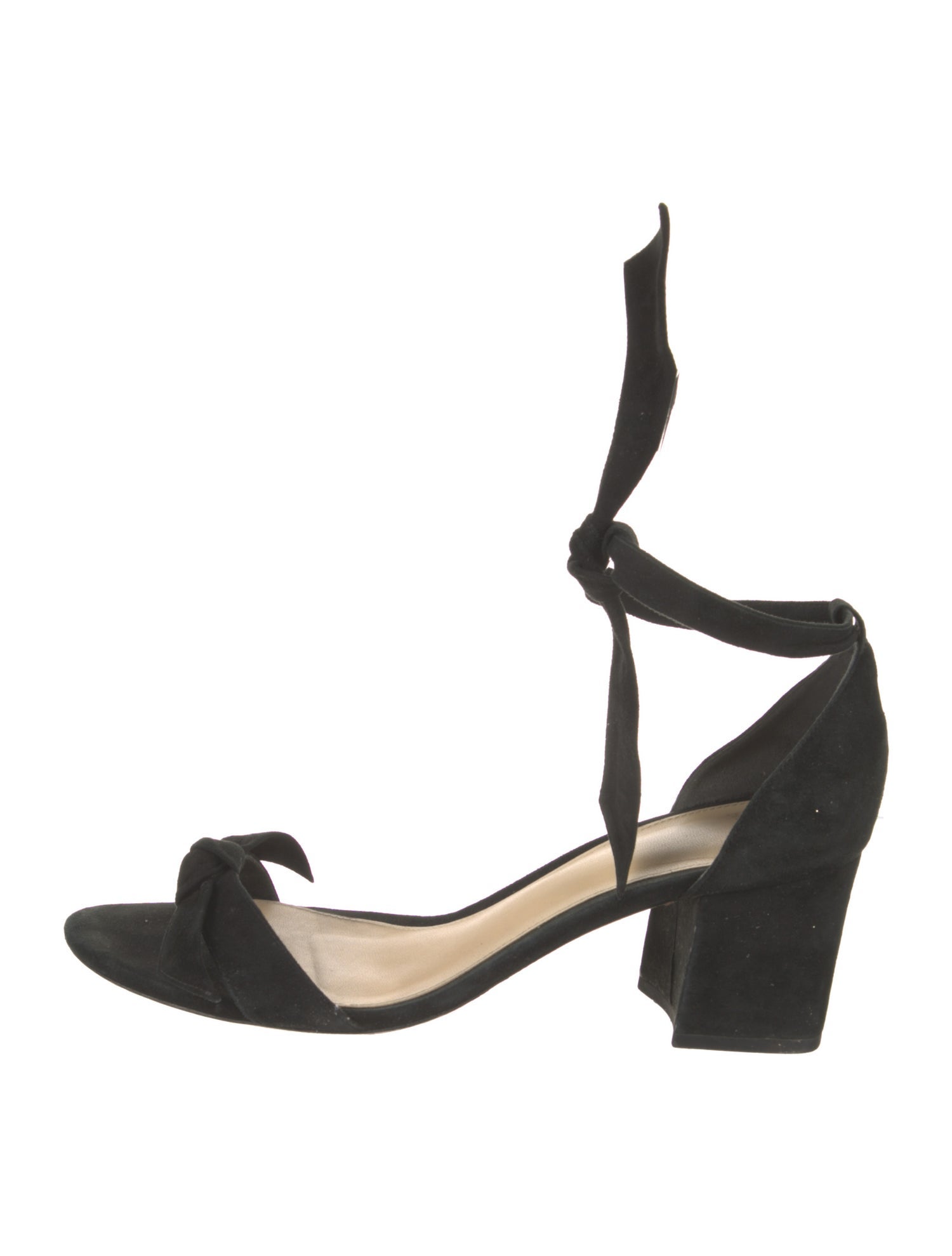 Alexandre Birman Suede Bow Accents Gladiator Sandals