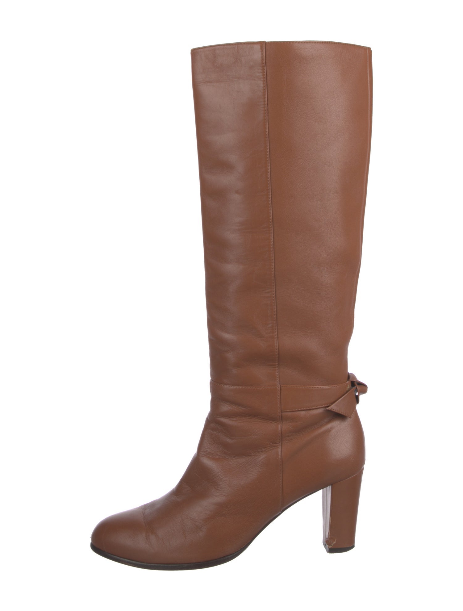 Alexandre Birman Leather Riding Boots