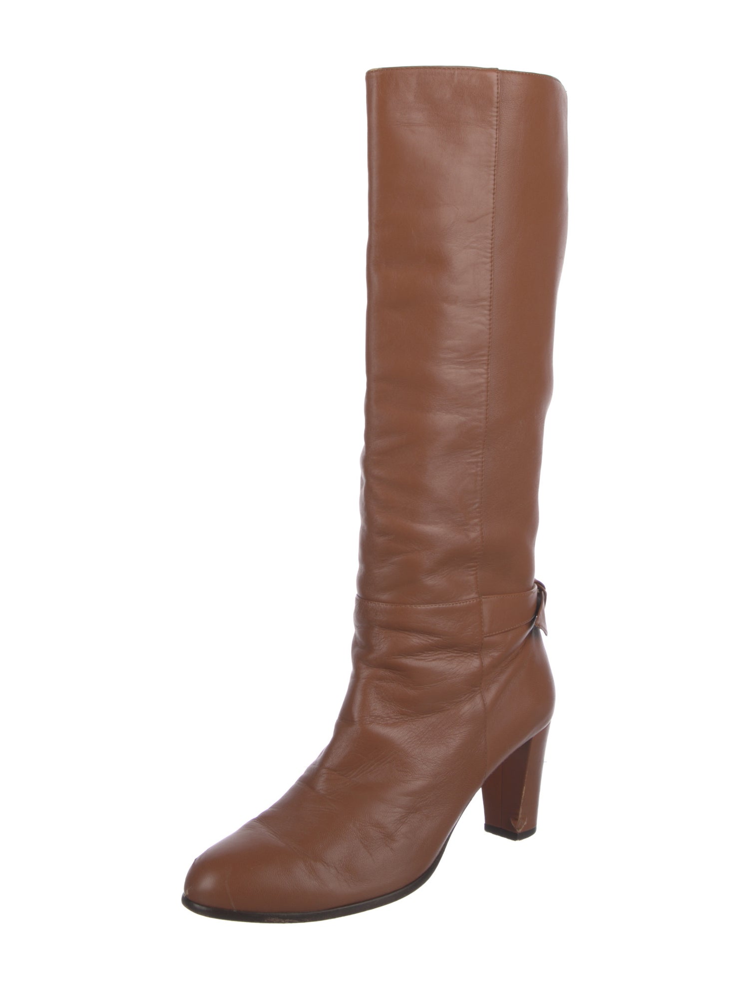 Alexandre Birman Leather Riding Boots