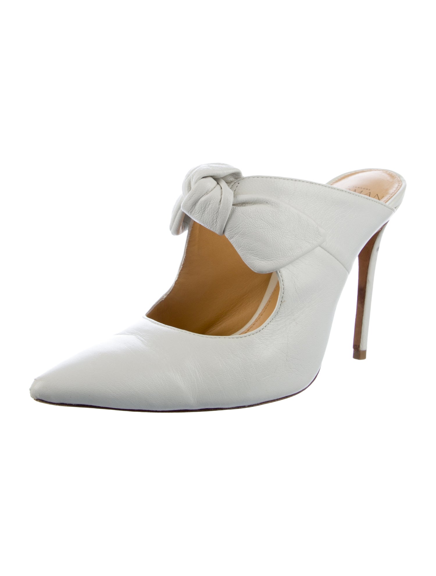 Alexandre Birman Leather Mules