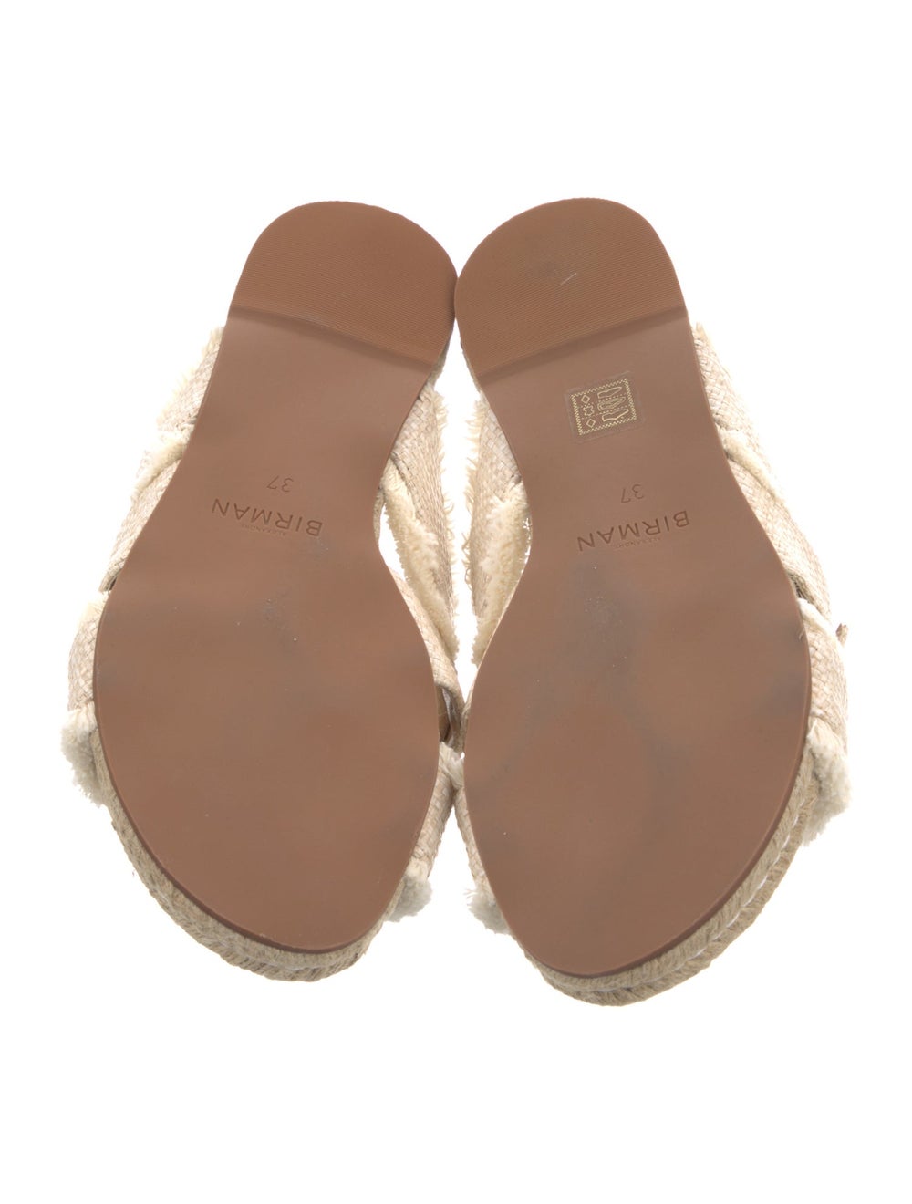 Alexandre Birman Raffia Crystal Embellishments Es… - image 5