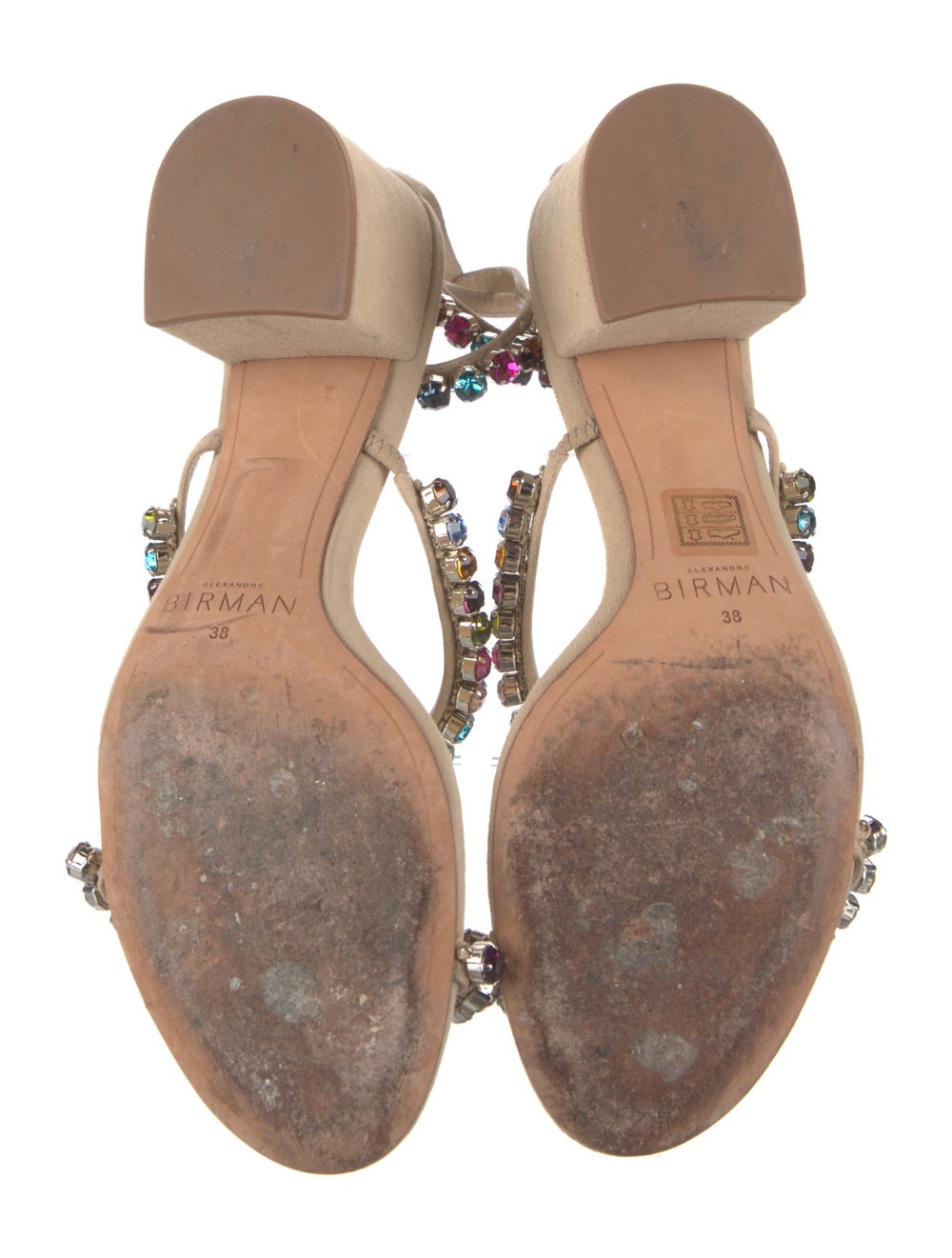 Alexandre Birman Suede Patterned Sandals - image 5