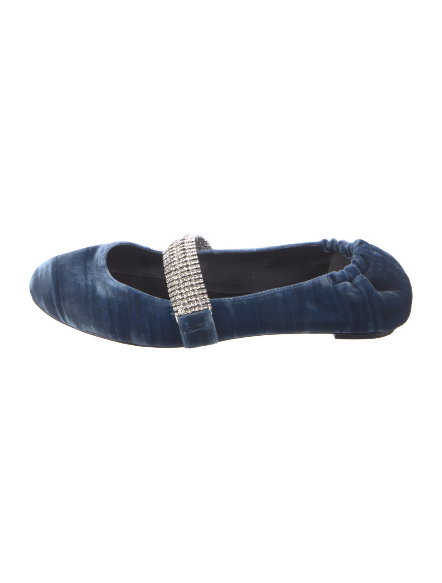 Alexandre Birman Velvet Ballet Flats