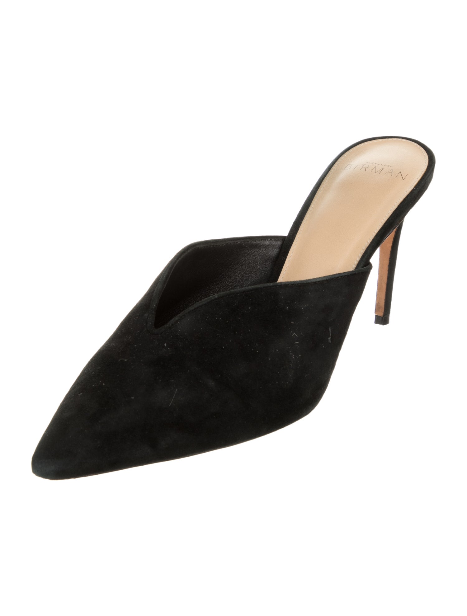 Alexandre Birman Suede Mules