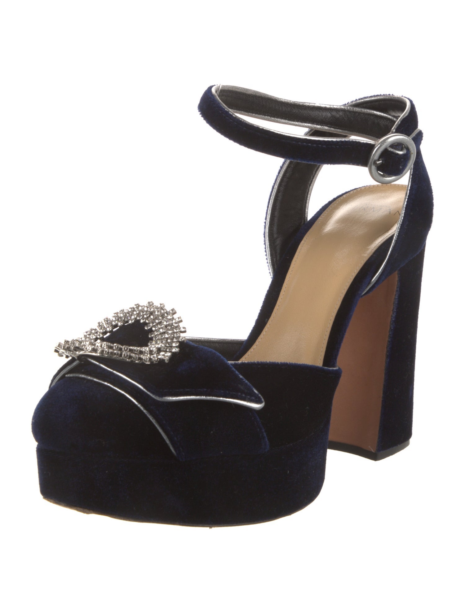 Alexandre Birman Velvet Bow Accents Slingback Pumps