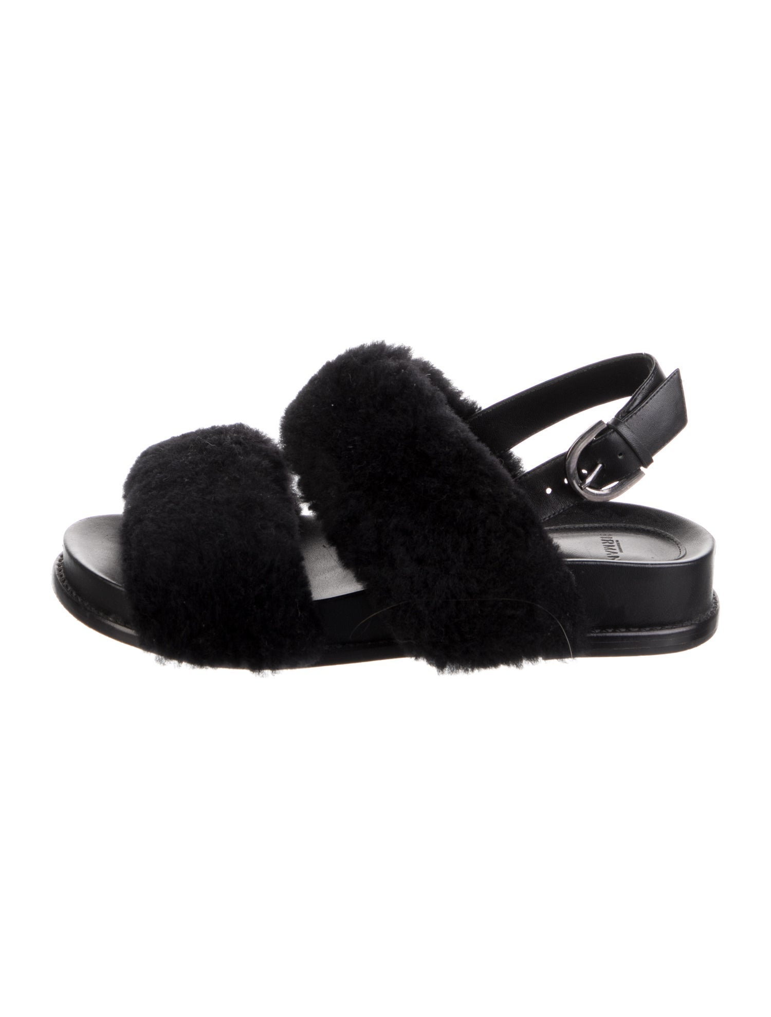 Alexandre Birman Fur Sandals