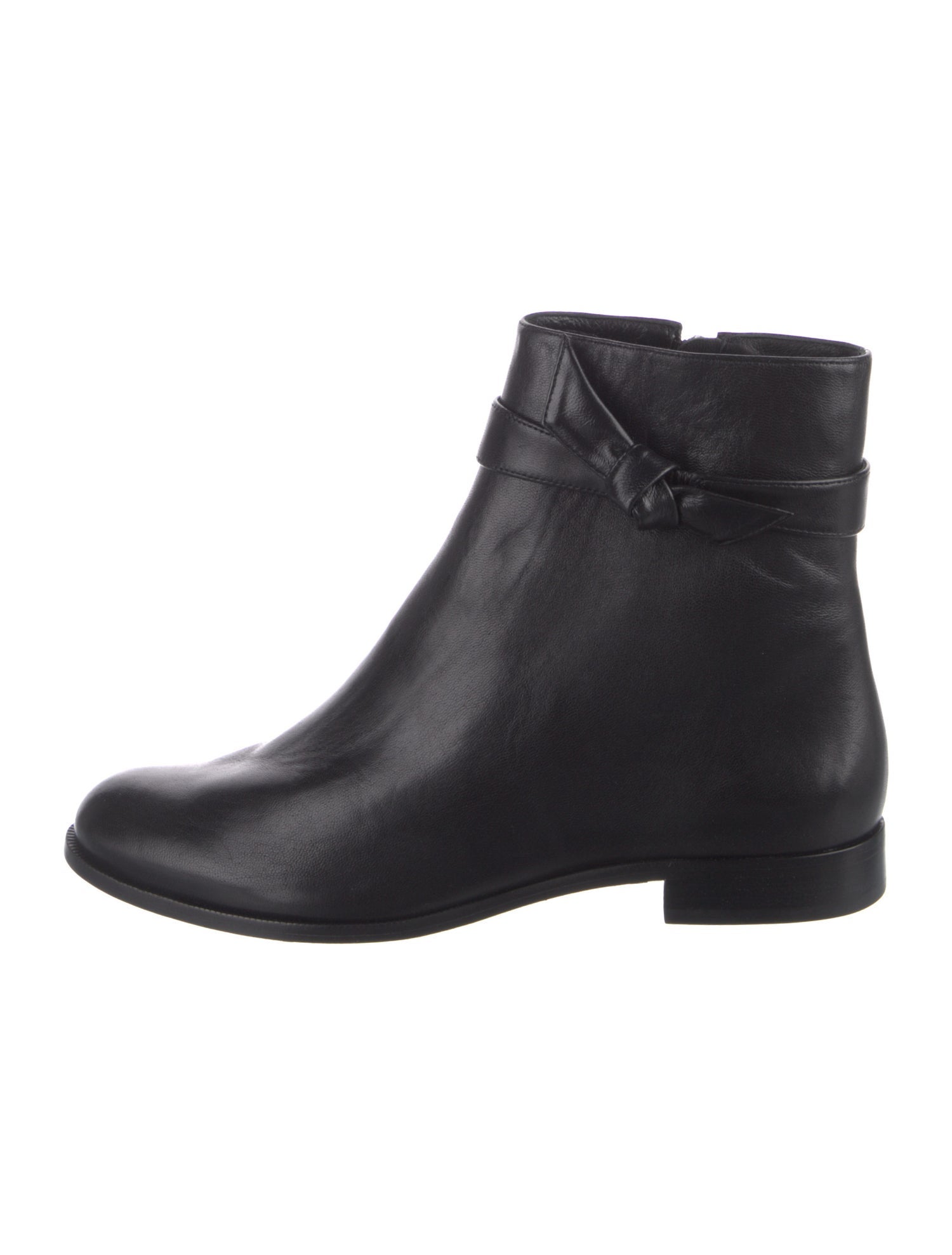 Alexandre Birman Leather Moto Boots