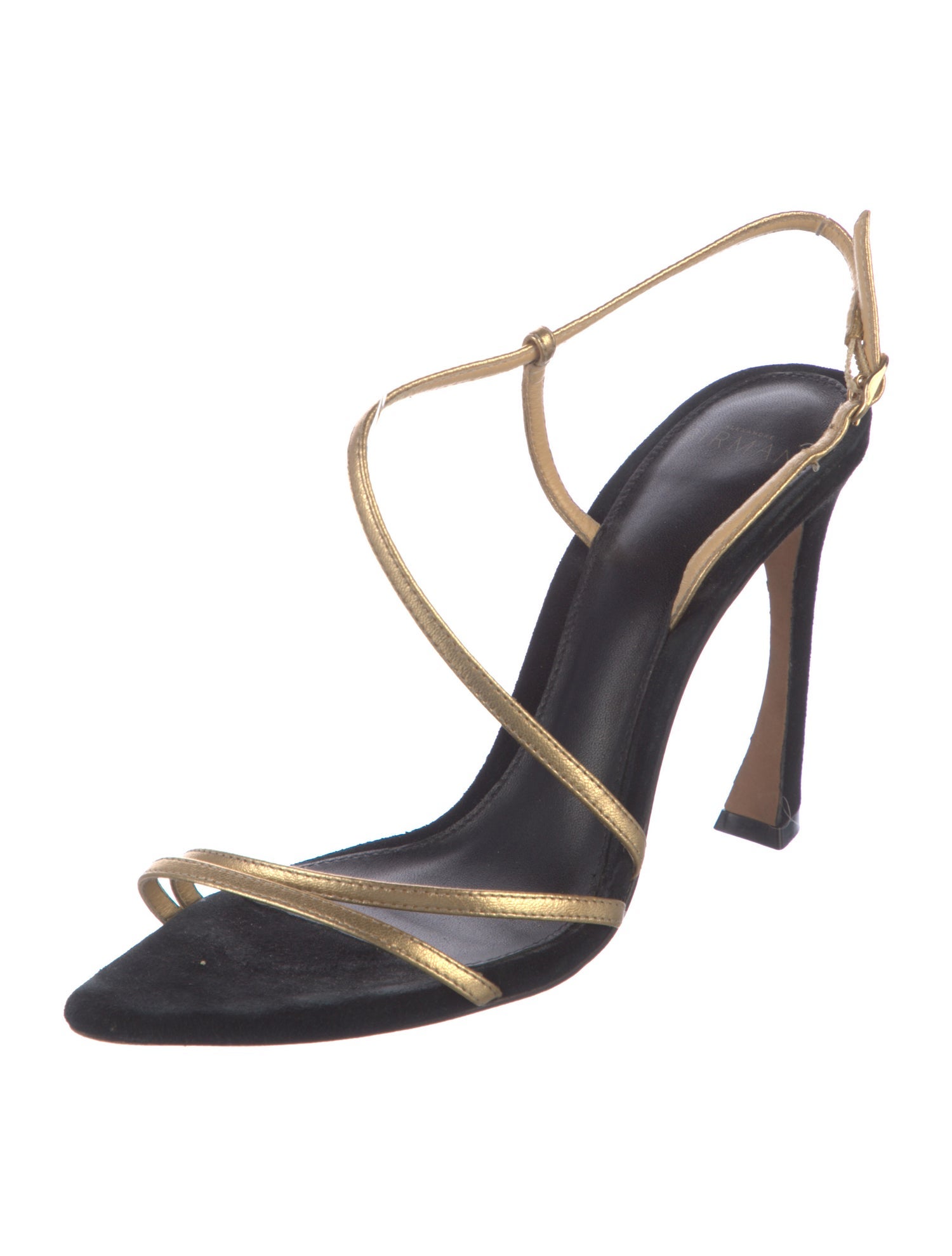 Alexandre Birman Suede Slingback Sandals