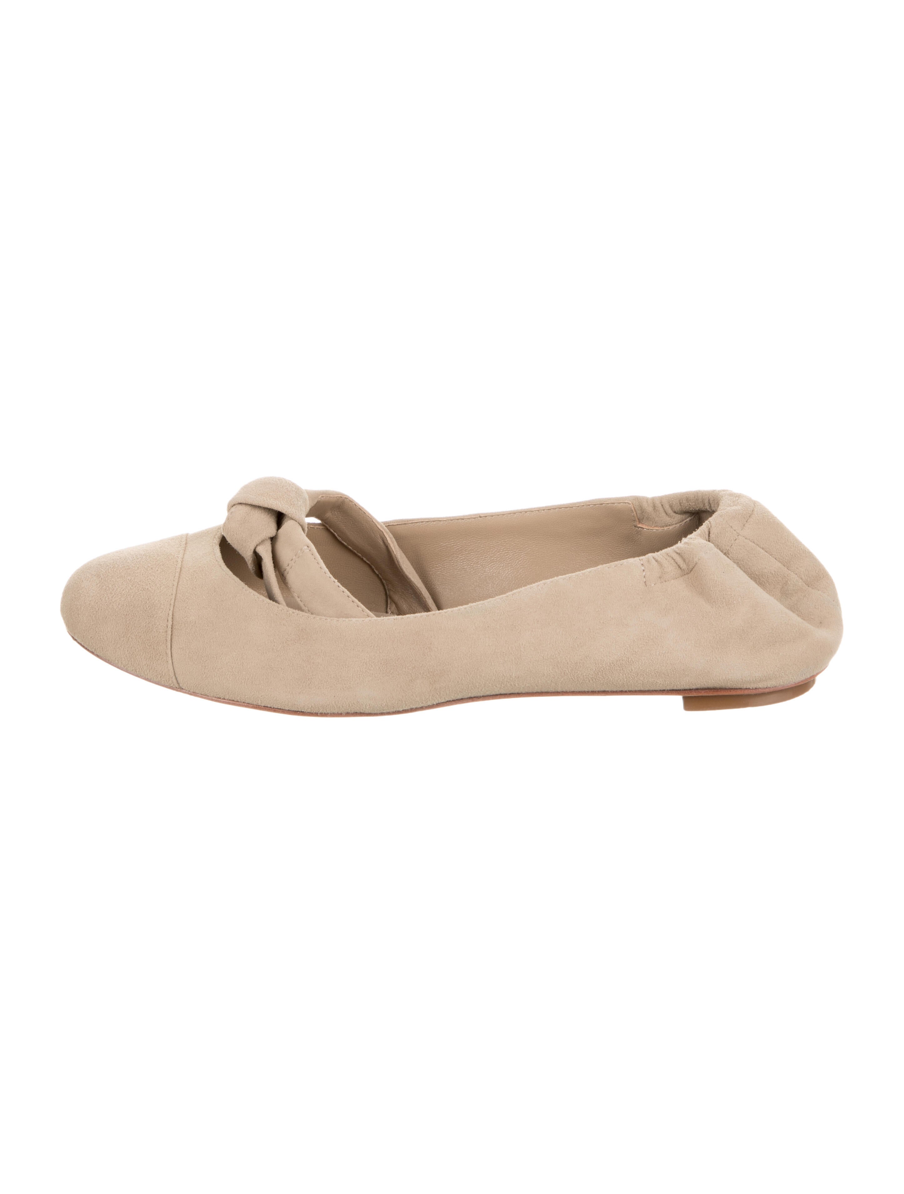 Alexandre Birman Suede Ballet Flats