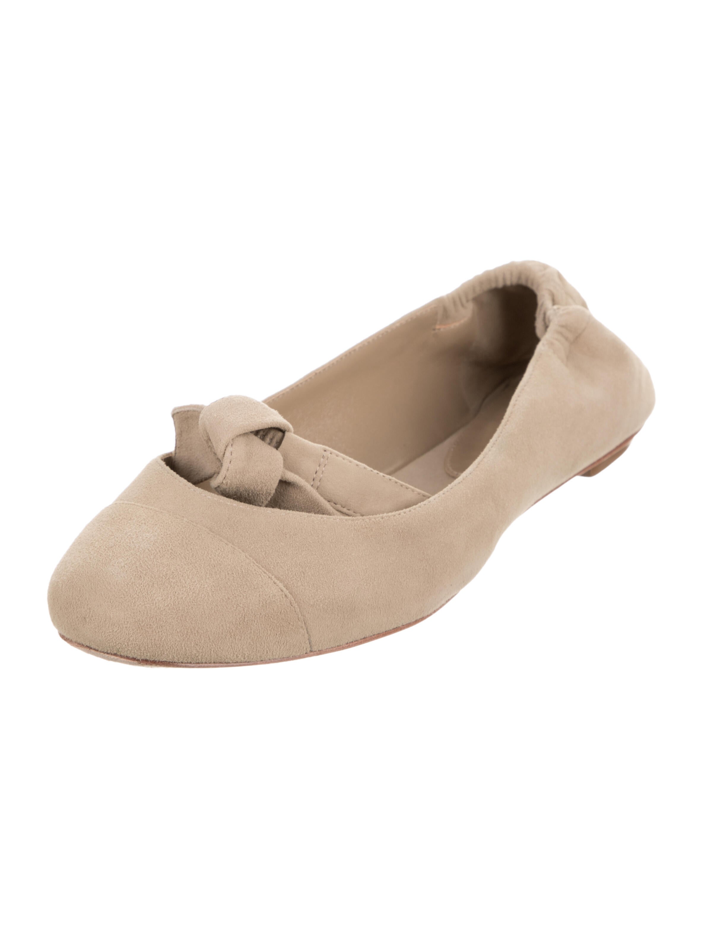 Alexandre Birman Suede Ballet Flats