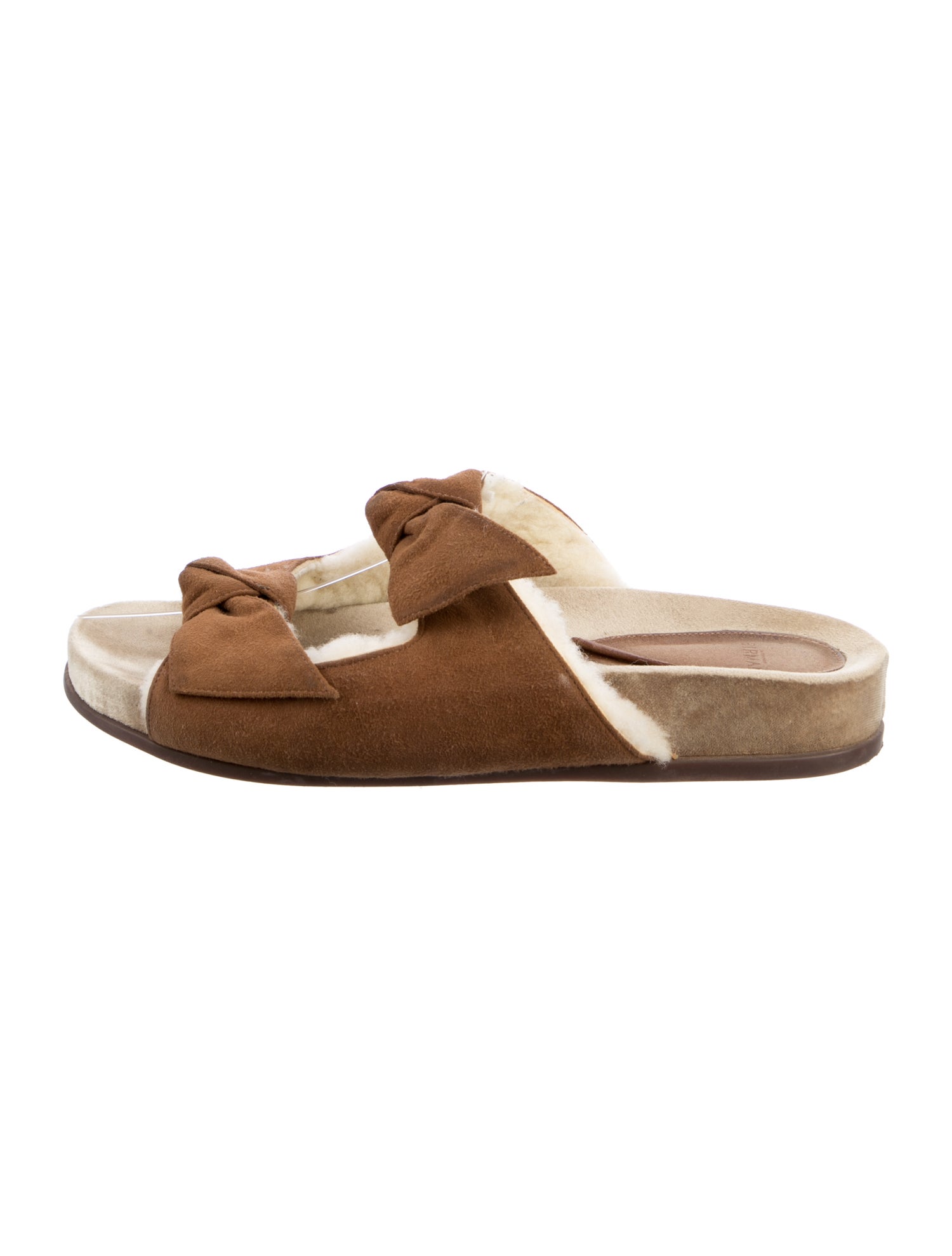 Alexandre Birman Suede Slides