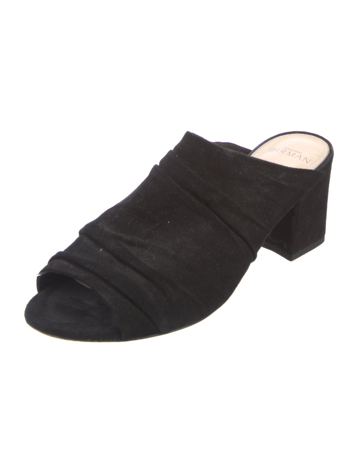 Alexandre Birman Suede Slides