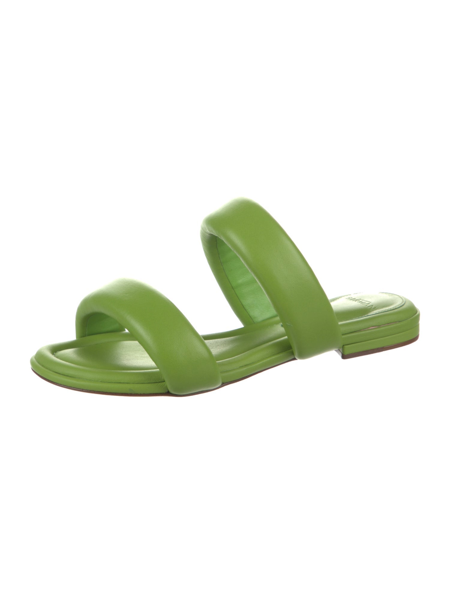 Alexandre Birman Leather Slides