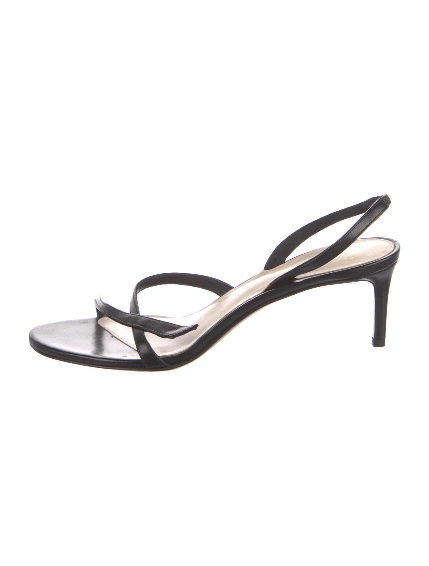 Alexandre Birman Leather Slingback Sandals