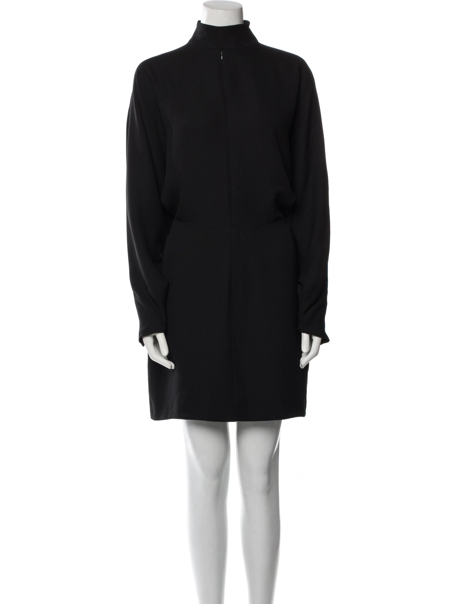 Alexis Mabille Mock Neck Mini Dress