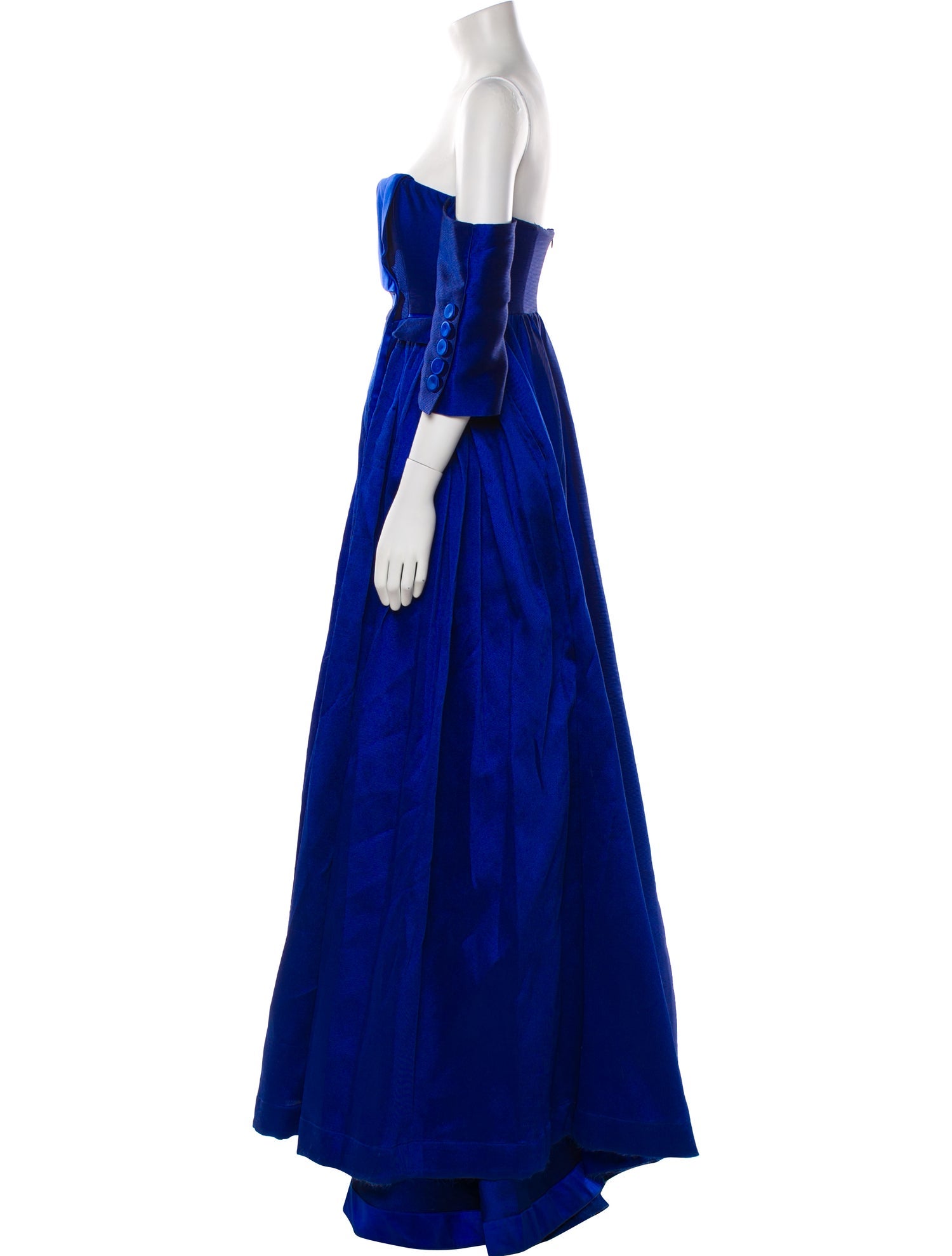 Alexis Mabille Strapless Long Dress
