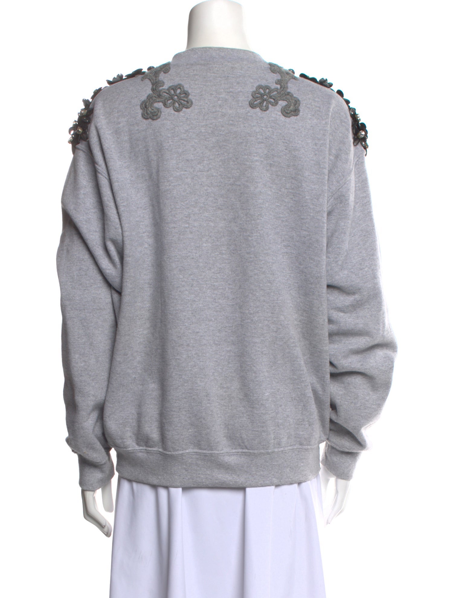 Alexis Mabille Crew Neck Long Sleeve Sweatshirt