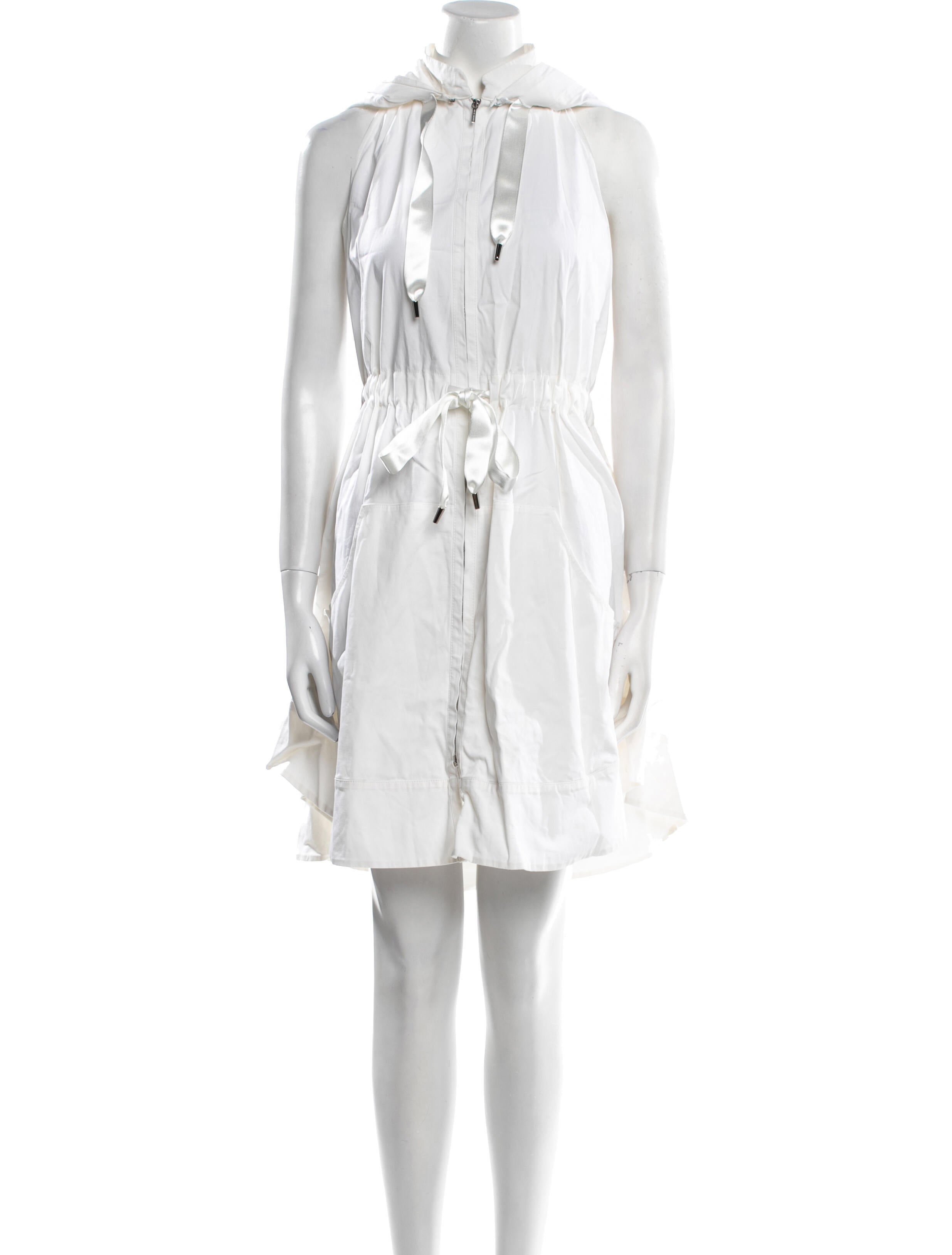 Alexis Mabille Mock Neck Knee-Length Dress