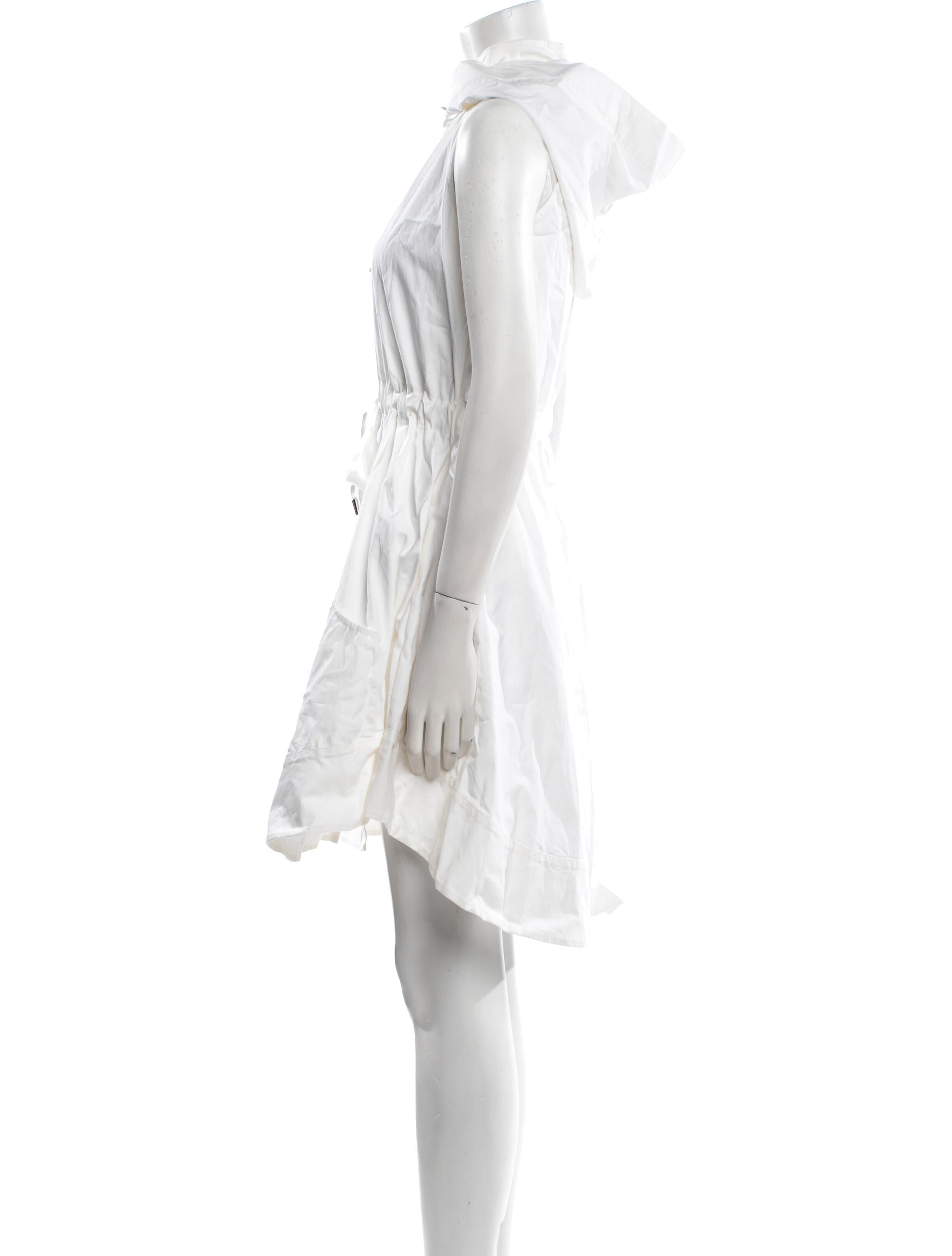 Alexis Mabille Mock Neck Knee-Length Dress