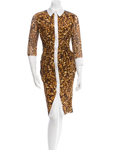 Altuzarra Printed Midi Dress