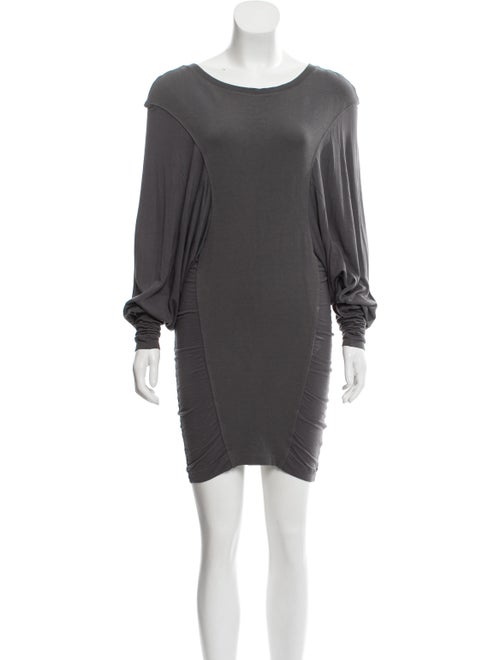 Altuzarra Dolman Sleeve Knit Dress Grey