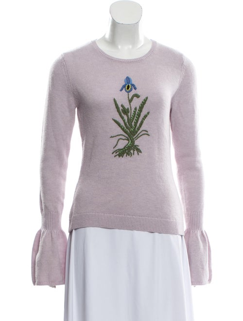 Altuzarra Embroidered Wool Sweater multicolor