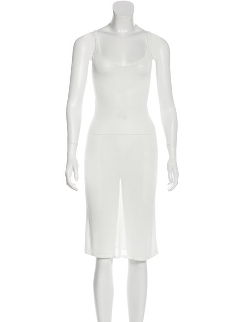 Altuzarra Sleeveless Midi Dress White