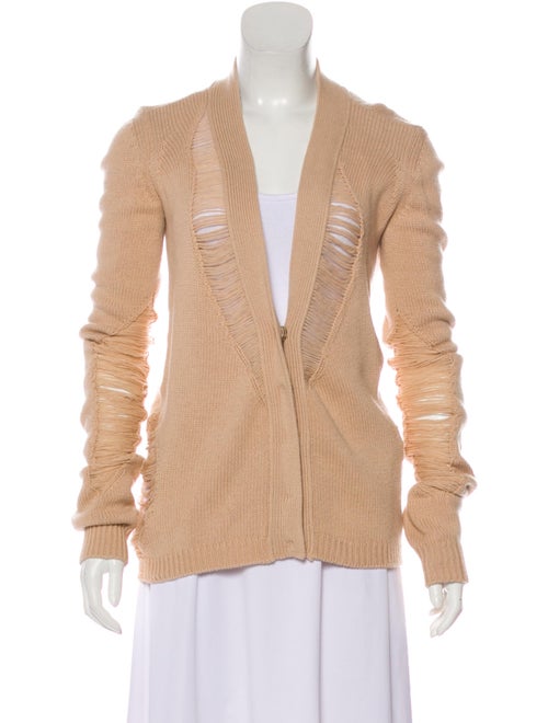 Altuzarra Lightweight Knit Cardigan Beige