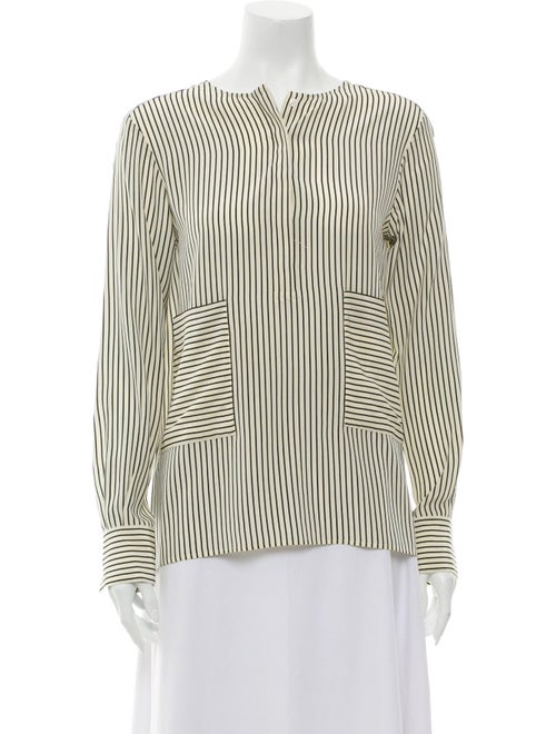 Altuzarra Silk Striped Blouse