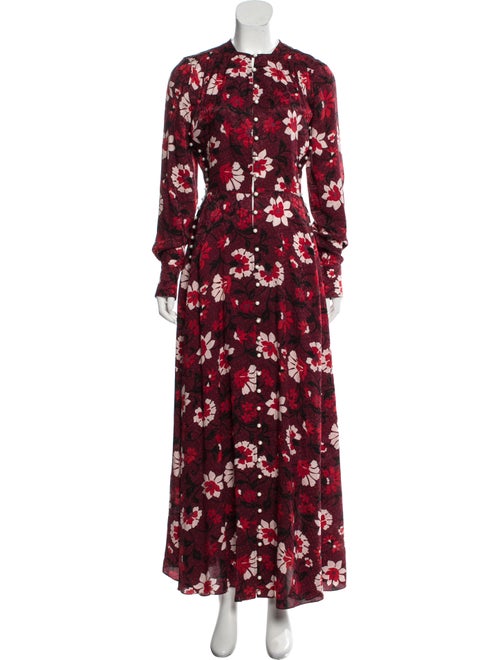 Altuzarra Printed Maxi Dress multicolor