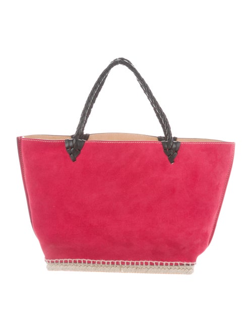 Altuzarra Suede Mini Tote Pink